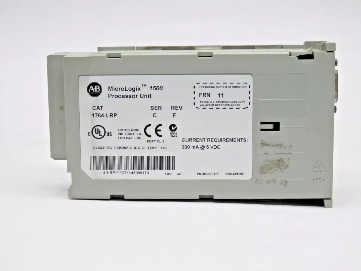 Allen-Bradley 1764-LRP MicroLogix 1500 Processor Unit Module