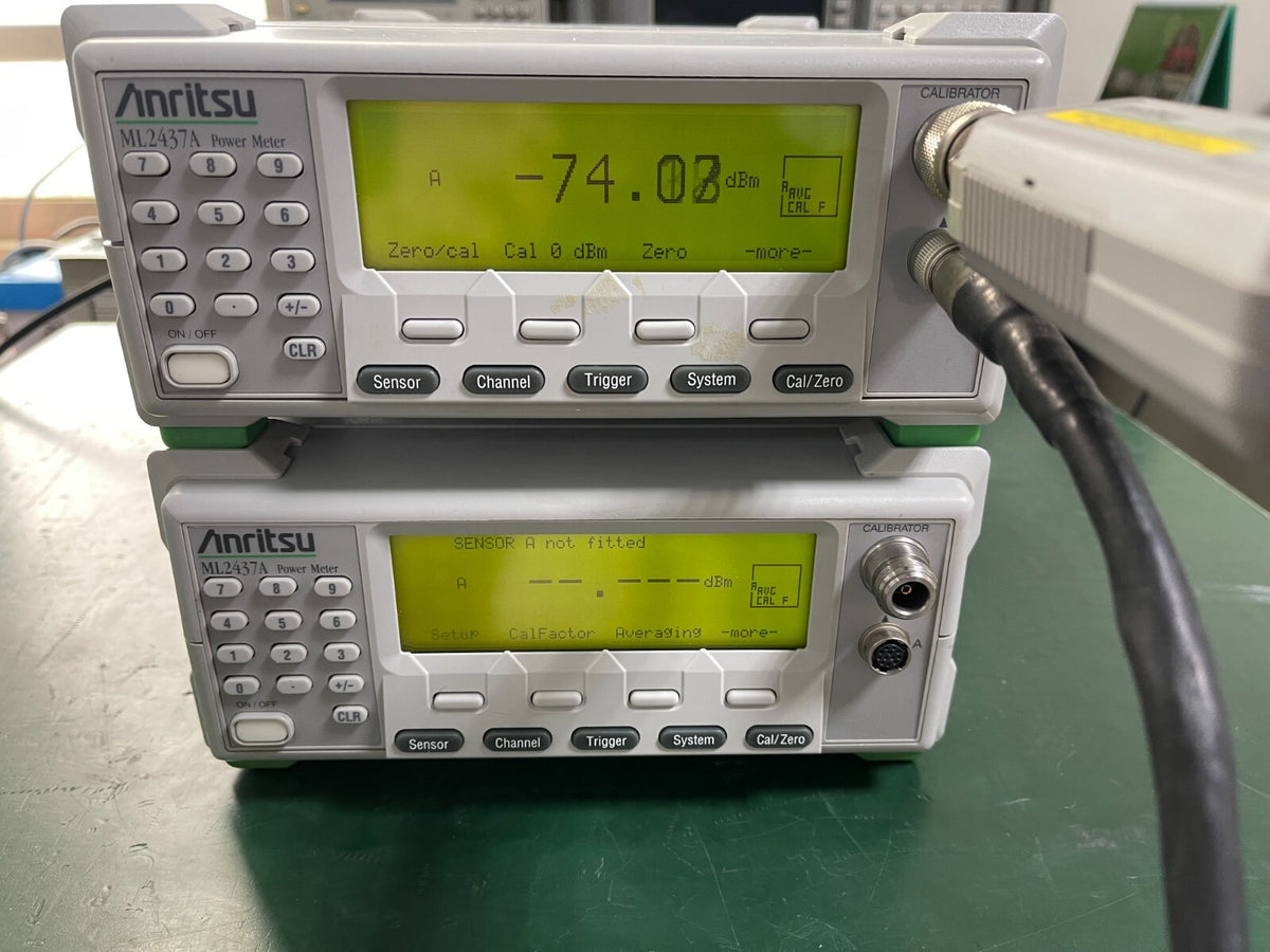 Anritsu ML2437A Single-Channel RF Power Meter _0021 or _0029 - XG eqpt