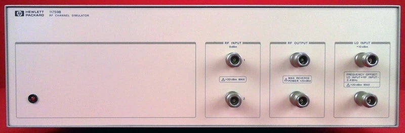 HP Agilent Keysight 11759B RF Channel Simulator