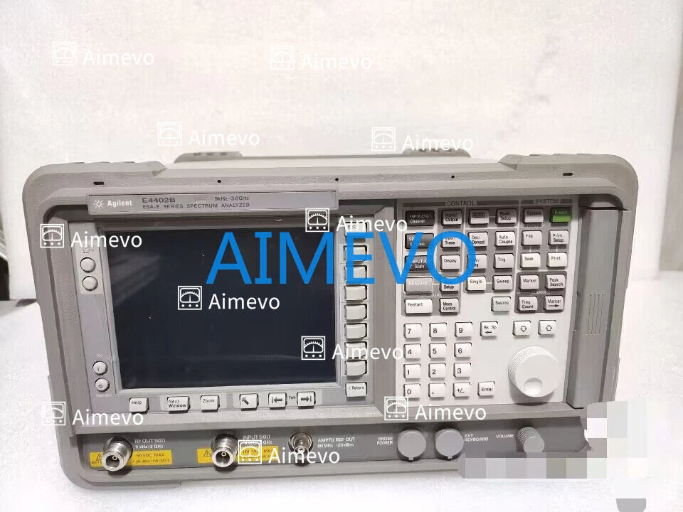 HP/KEYSIGHT/ Agilent E4402B Spectrum Analyzer with Tracking Source 9 kHz - 3 GHz