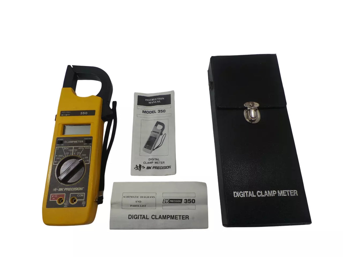 BK Precision 350 Digital Clampmeter with Case
