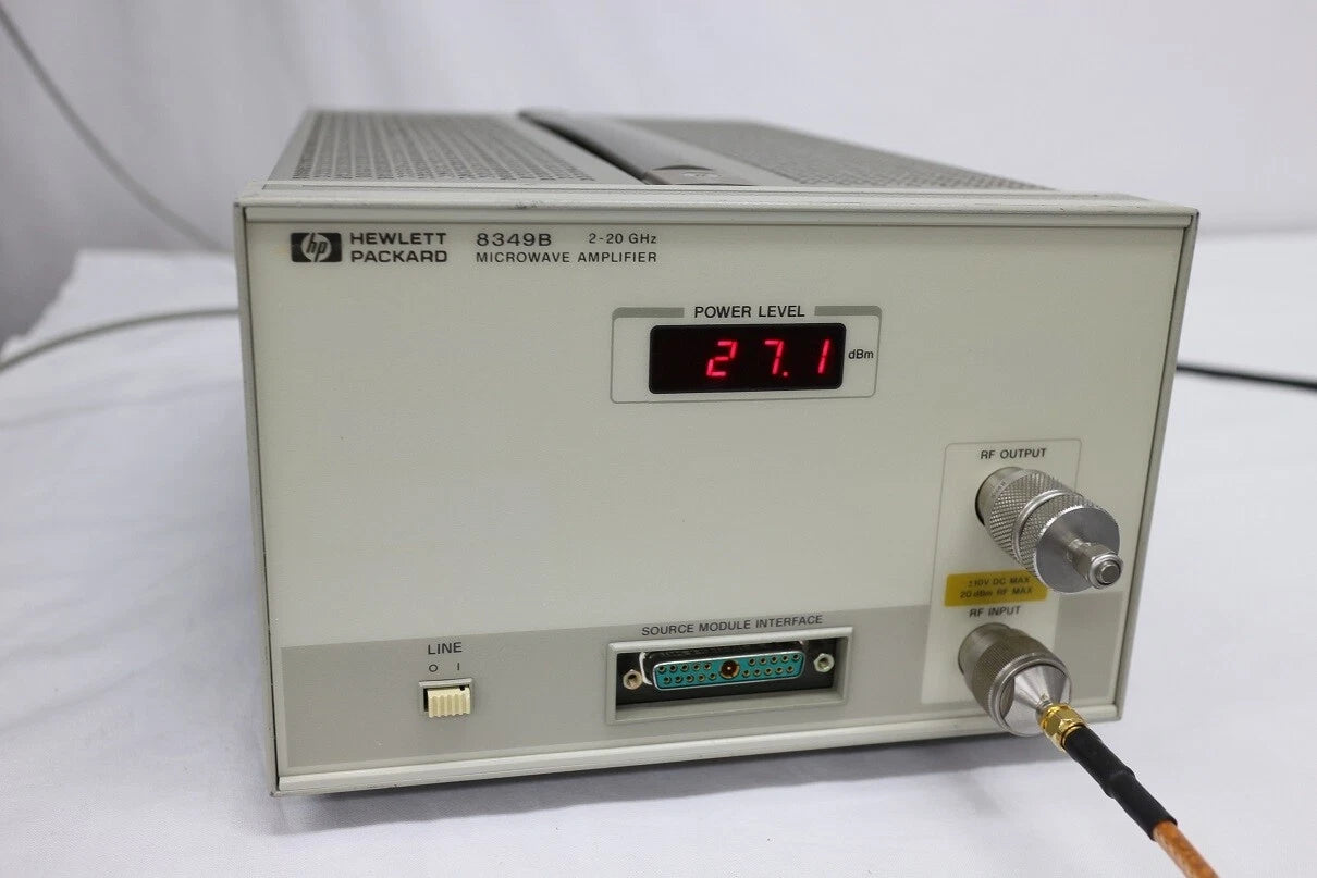HP 8349B Microwave Amplifier for Testing and Research Applications