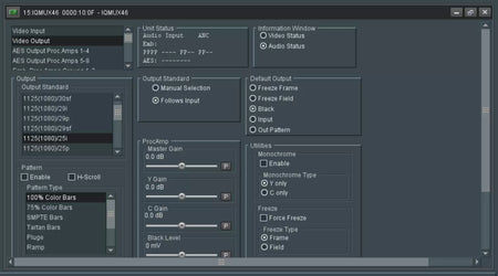 SNELL IQMUX46 HD SD-SDI 10 Channel Remultiplexer with Dolby E Handling