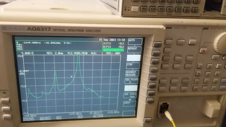 Optical Spectrum Analyzer AQ6317 by Ando