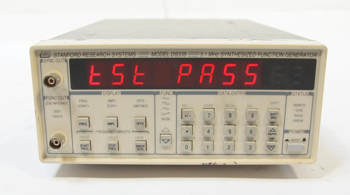 Stanford SRS DS335 3.1MHz Digital Synthesized Function Generator
