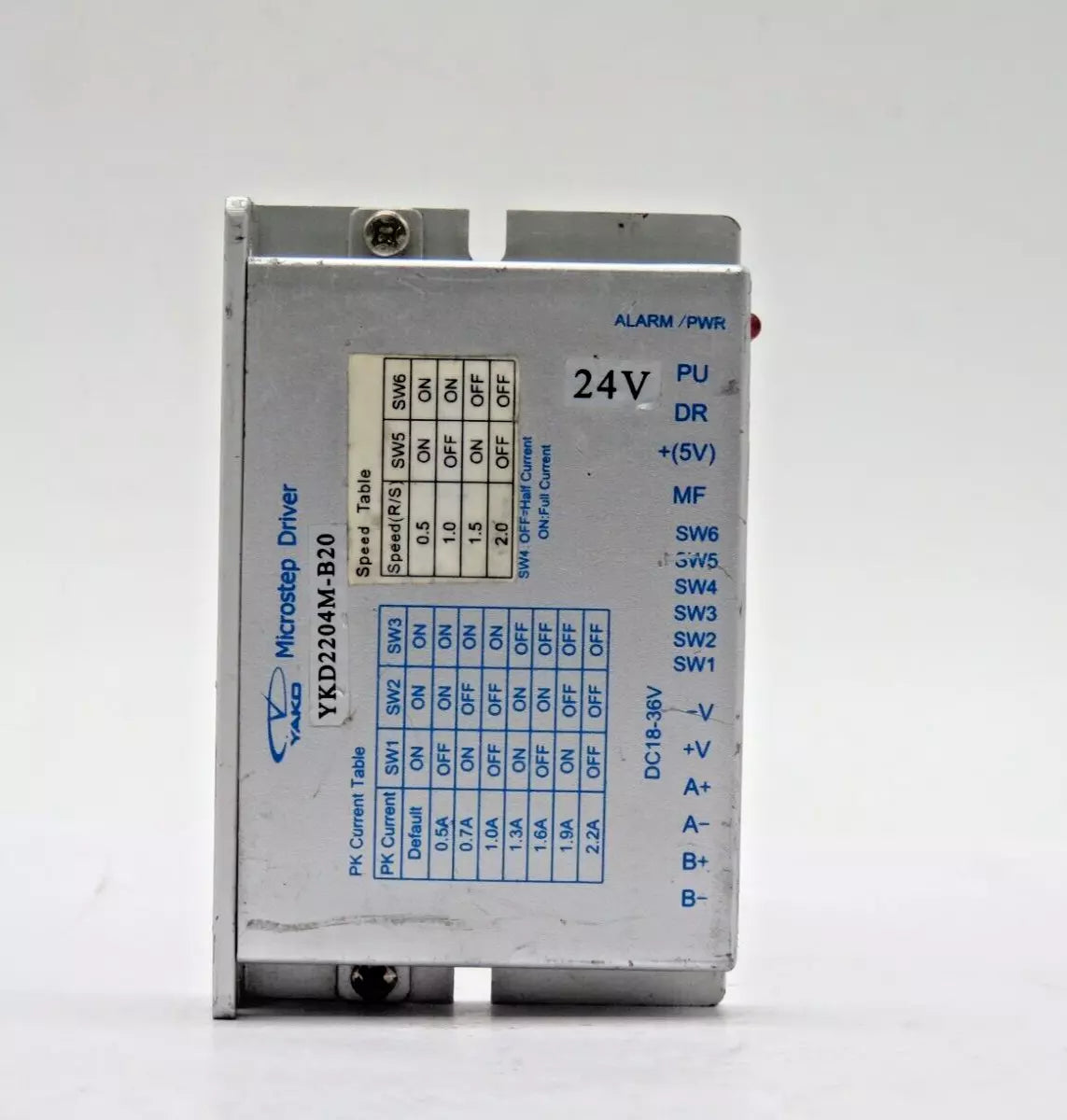 YAKO YKD2204M-B20 Micro Stepper Drive 18-36V DC