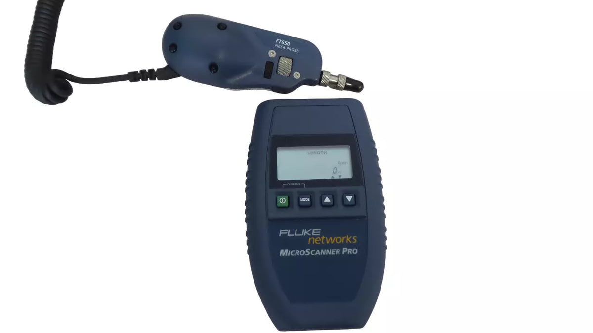 Fluke Networks OptiFiber Analyzer OFTM-5612B - Professional Fiber Optic Testing Tool