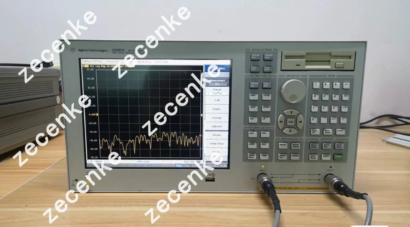1pc KEYSIGHT Agilent E5062A Network Analyzer 300kHz-3GHz By Express