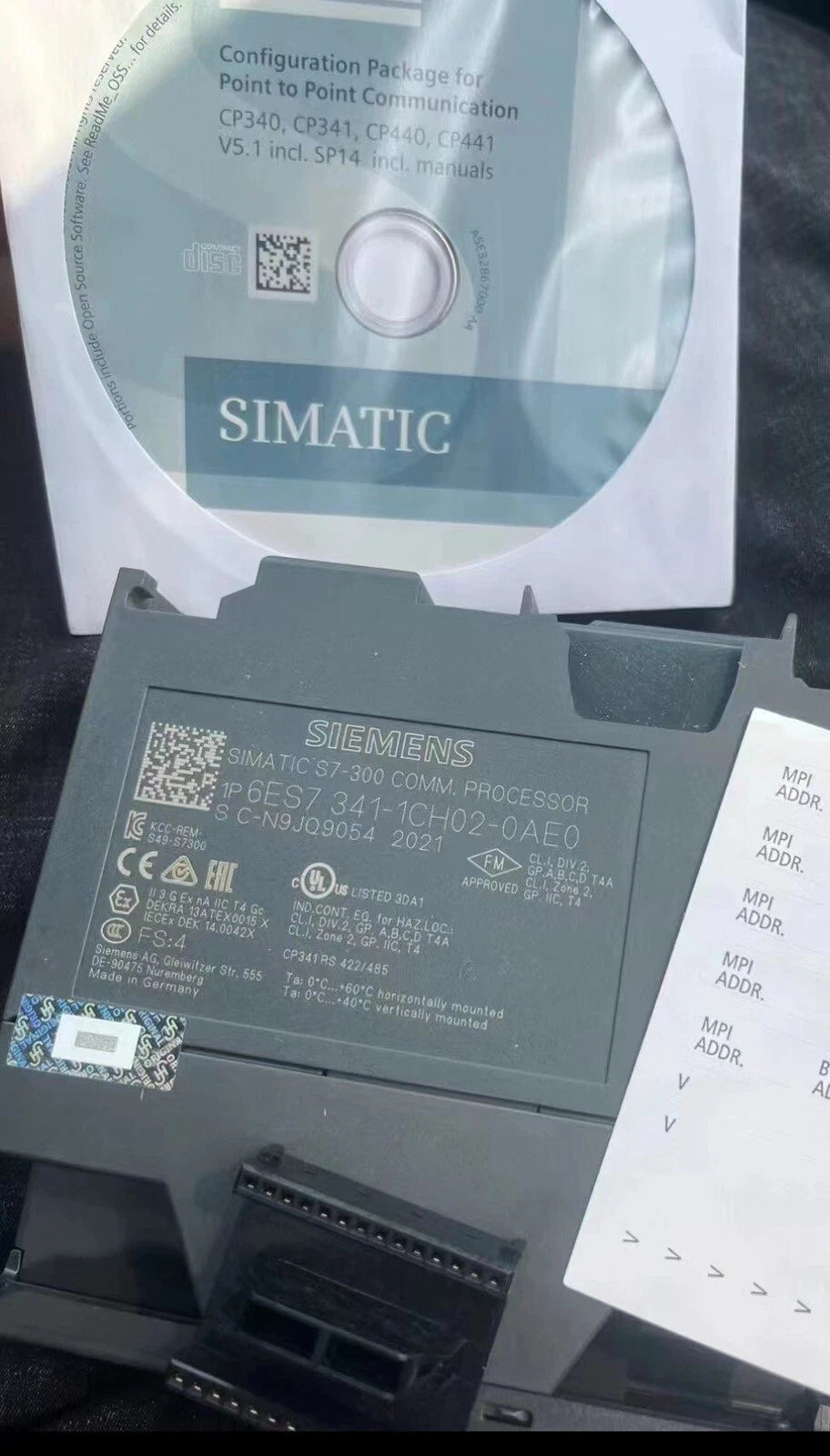 Siemens 6ES7 341-1CH02-0AE0 Module