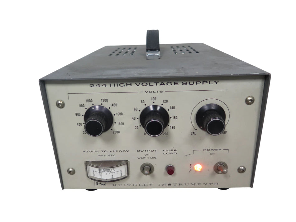 Keithley 244 High Voltage Negative Power Supply - Free Shipping