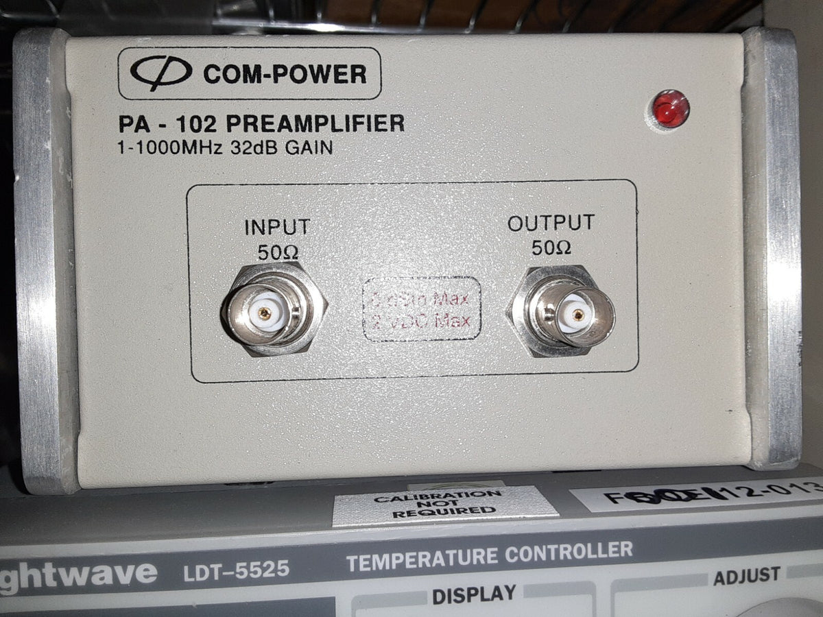 RF Preamp 1 MHz to 1000 GHz 32dB Gain