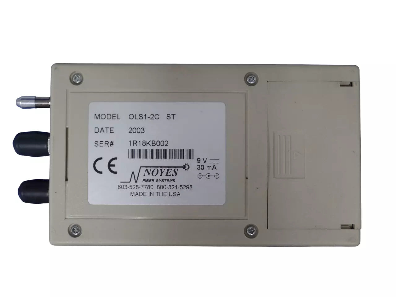 NOYES AFL Telecommunication OLS1-2C ST Fiber Optic Test Kit