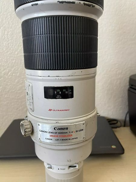 Canon EF 600mm 1:4 L Series IS USM Ultrasonic Lens - Fast Shipping