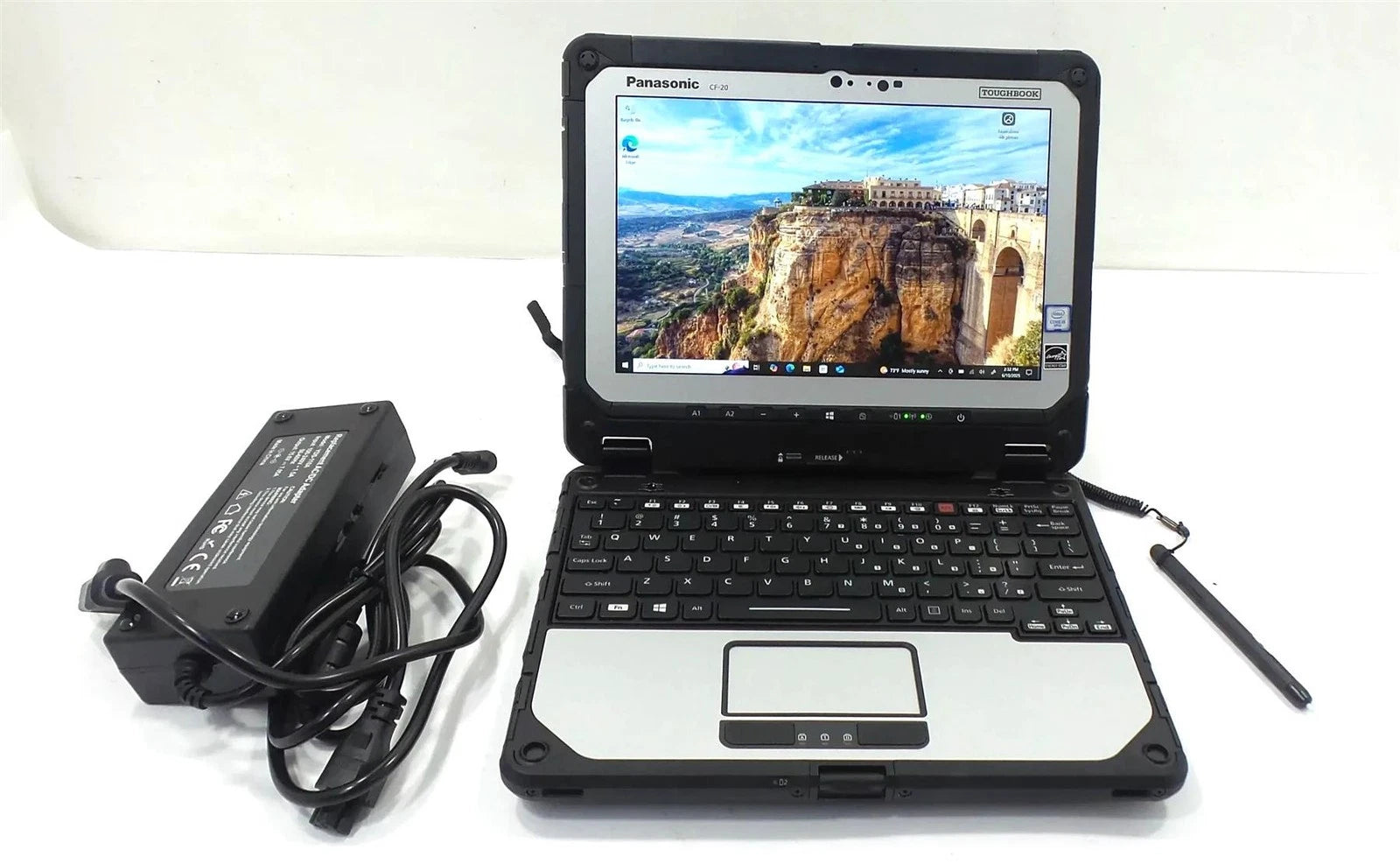Panasonic Toughbook CF-20 Core i5-7Y57 1.2GHz 8GB 128GB SSD Win 10 Pro