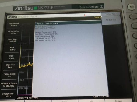 Anritsu MS2721B 20GHz Spectrum Master Analyzer