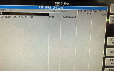 R&S FSP7 Spectrum Analyzer FSP-K90 FSP-B4 9KHz to 7GHz