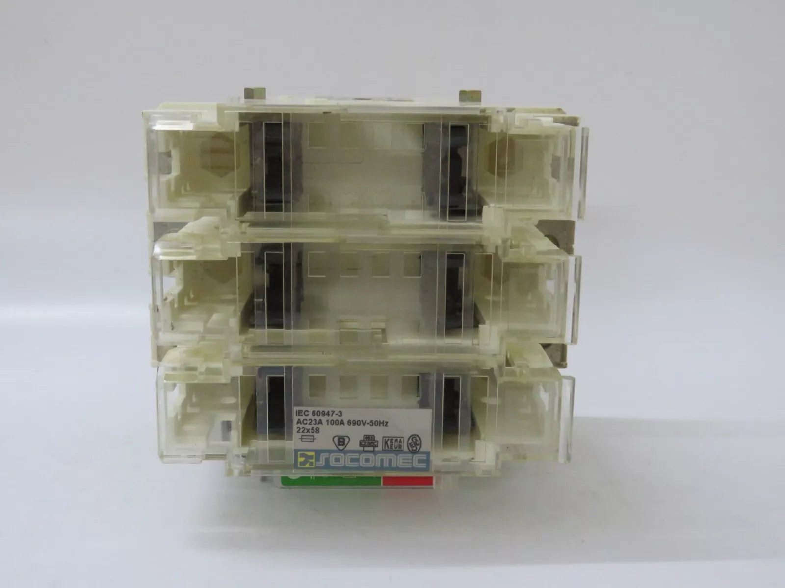 Socomec Fuse Switch Disconnector 36153010 FUSERBLOC 100A 3 Pole 690V 50Hz