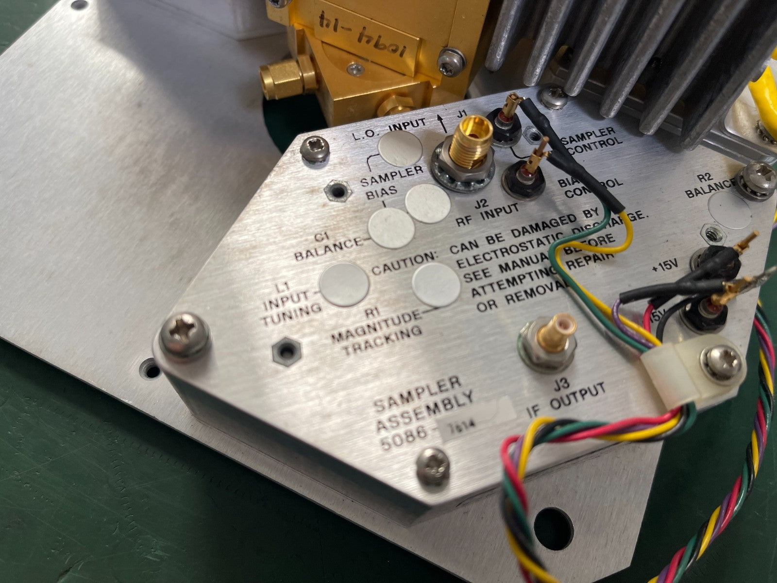 HP Agilent 5086-7456 PULSE GEN w/5086-7614 *3 ,5086-3499 *1 for 8516A,8720 ser - XG eqpt
