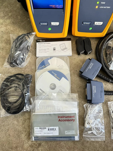 Fluke Networks DSX-5000 Versiv Cat6 LAN Cable Certifier Tester (CAL 2023-2024)