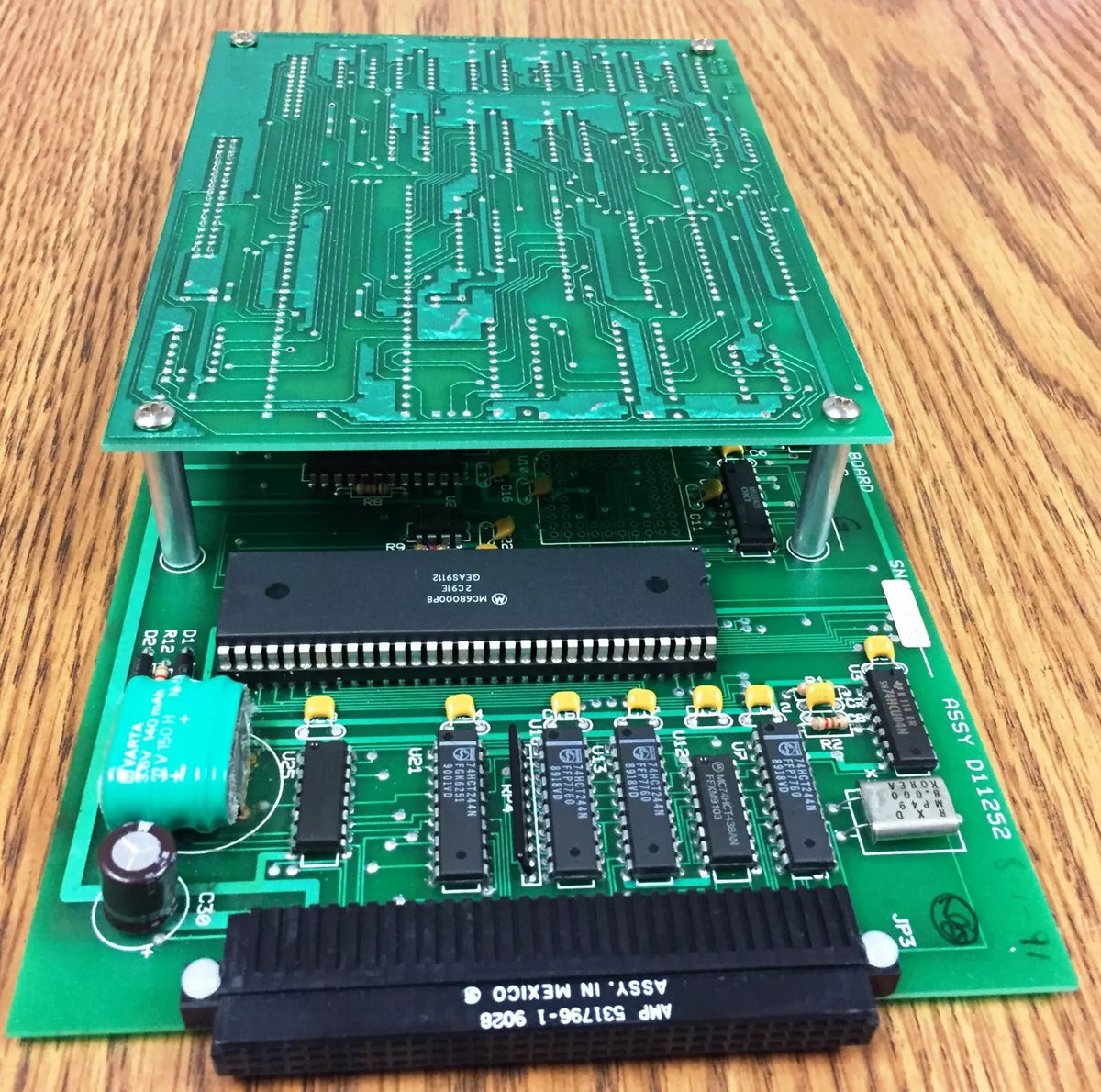 Metronics D11254 Rev-C Pro Board with Metronics QC3000 Graphics Card