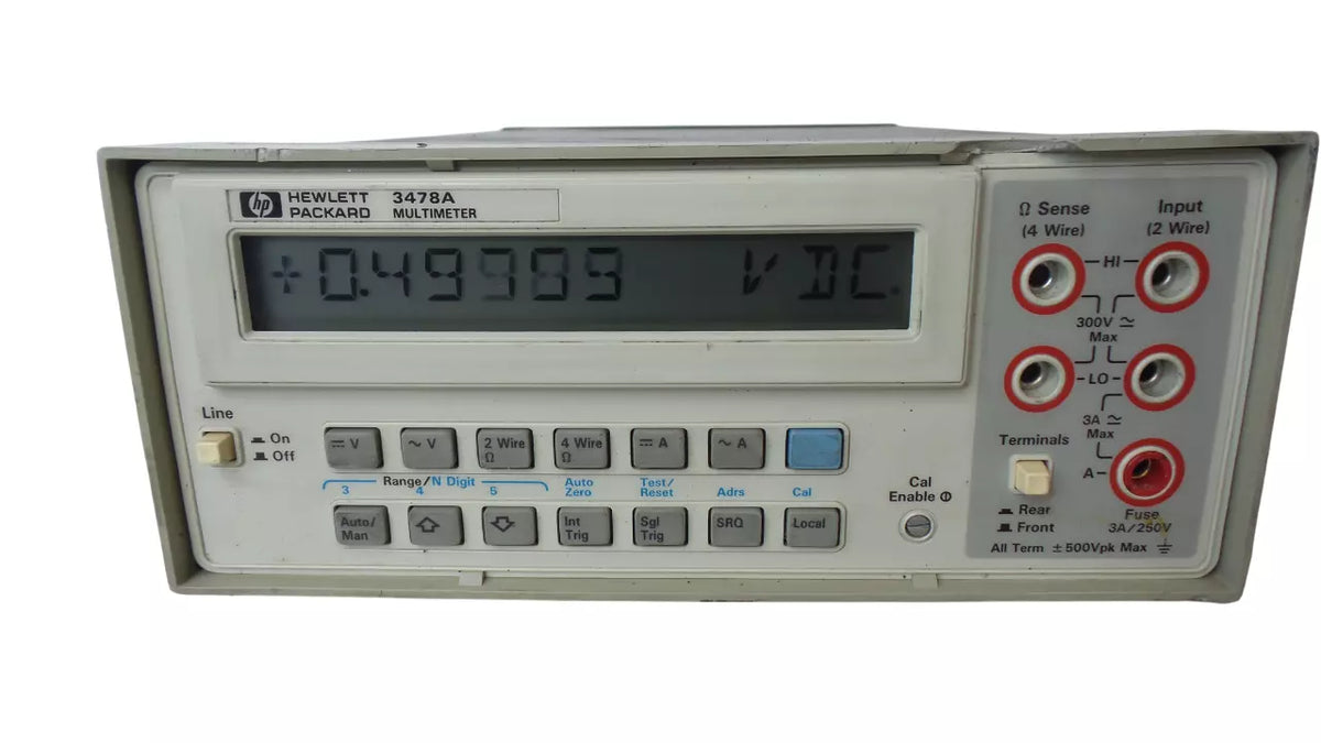 HP 3478A Multimeter - High-Quality Measurement Tool