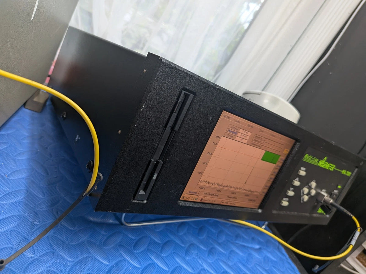 🔥Burleigh WA-7000 Wavemeter Multiline Wavelength  Meter Spec An PWR Meter Cal'd