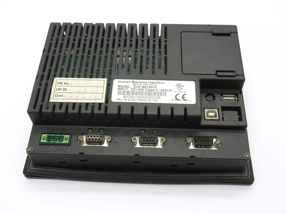 Delta DOP-B07S415 HMI Touchscreen 82MB