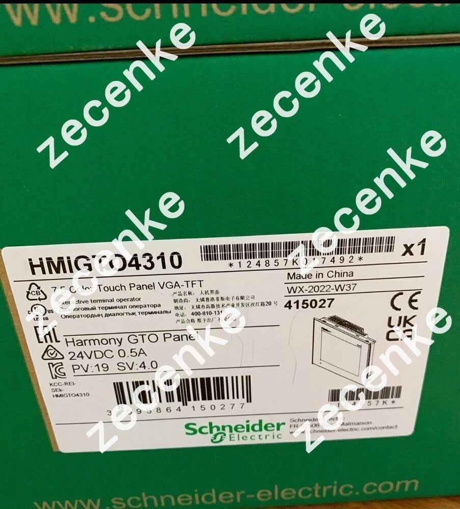 Schneider HMIGTO4310 HMI Touch Screen 1PC New Expedited Shipping