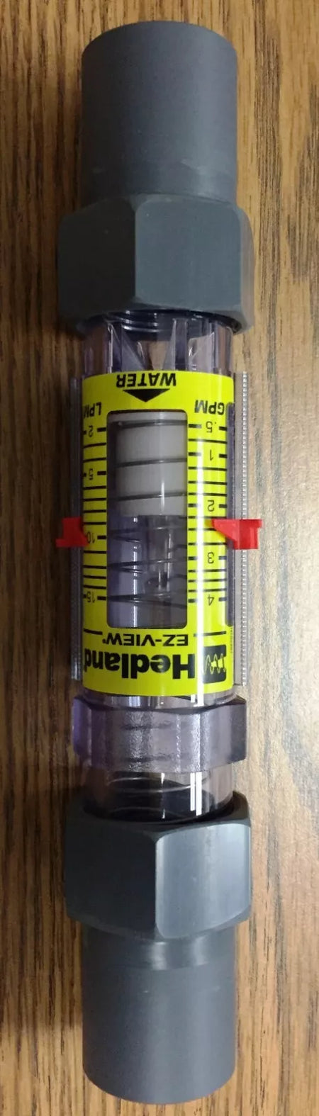 HEDLAND H628-004 Variable Area Mechanical Flowmeter 0.5-4 GPM