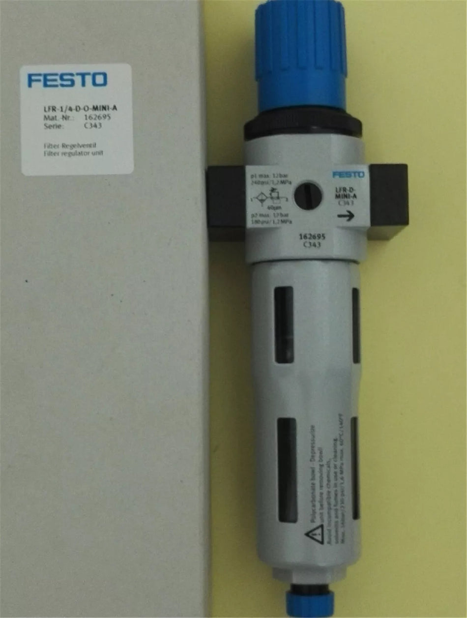 Festo LFR-1/4-D-O-MINI-A 162695 Pressure Reducing Valve