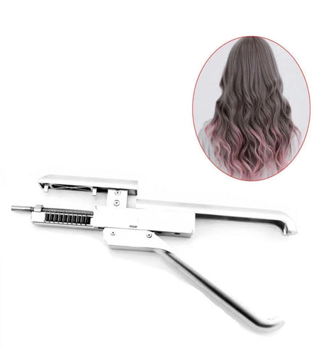 6D Extension Machine Salon Fusion Tool Connector Human Hair Extension Kit Set