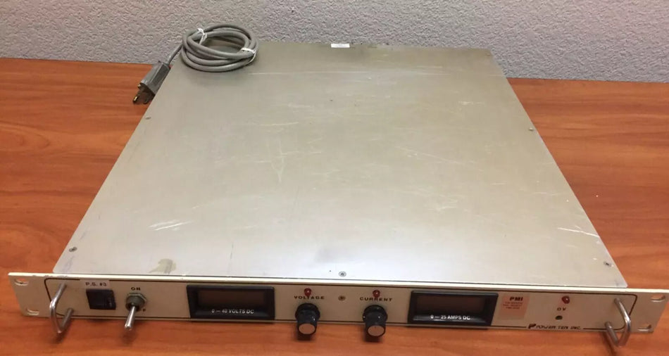 Power Ten 3300D-4025 DC Power Supply 115V 60Hz
