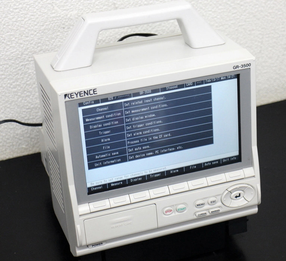 Keyence GR-3500 16ch Recorder