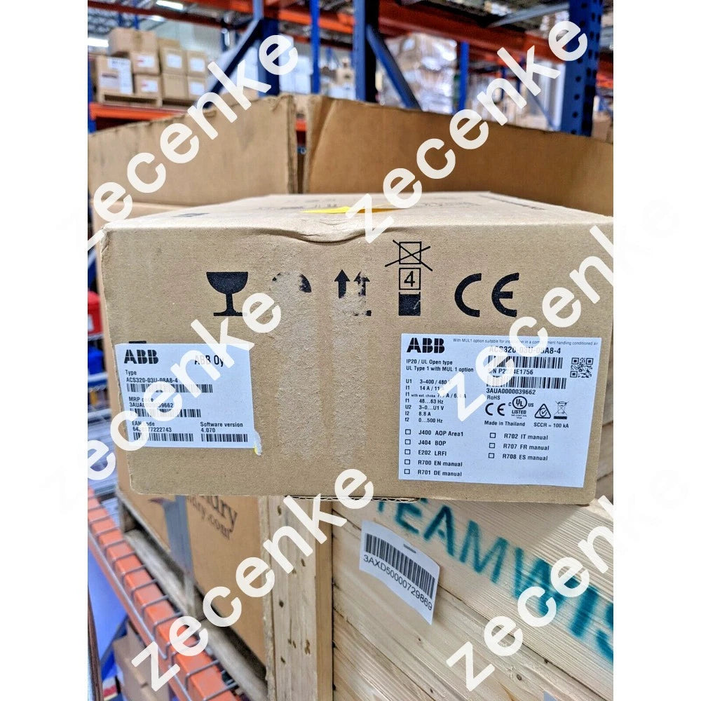 ABB ACS320-03U-08A8-4 Driver 480V 5HP 8A 3-Phase Brand New in Box