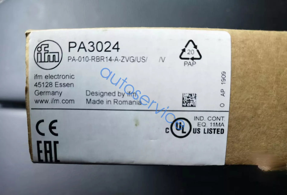New IFM Electronic PA3024 Electronic Pressure Sens /