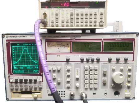 Rohde & Schwarz ESHS30 EMI Receiver 9kHz - 30 MHz RF Interference Measurements