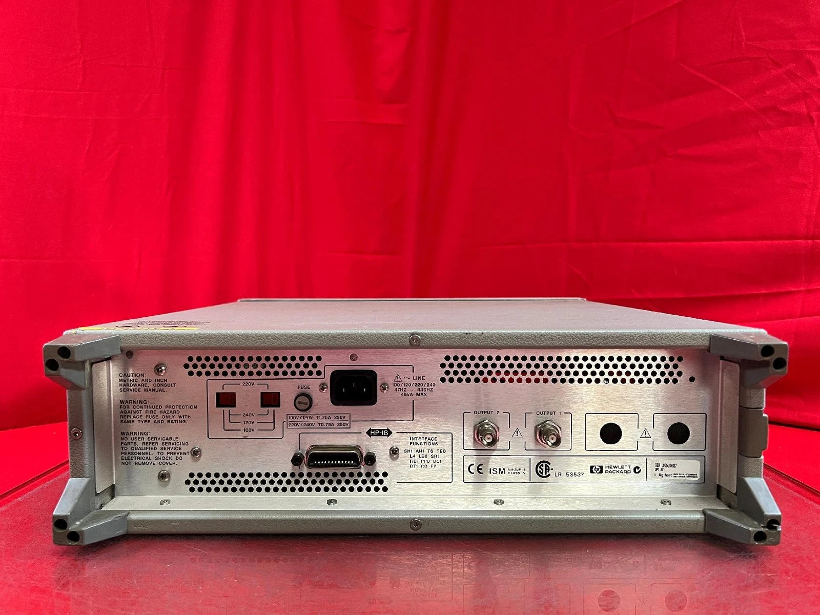 Agilent/Keysight 8508A Opt. 801 Vector Impedance Analyzer SN 3905U04927