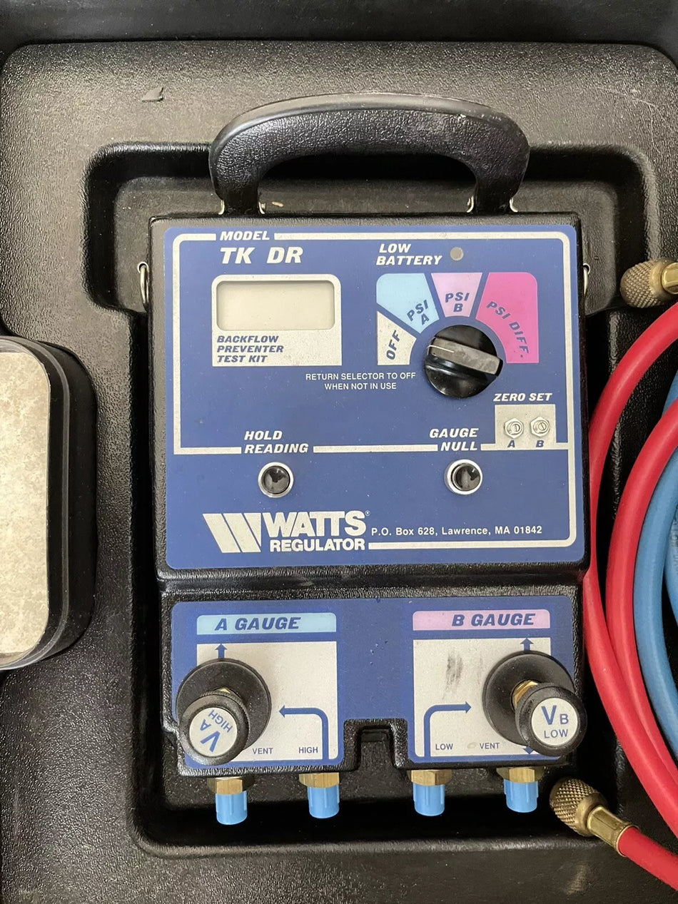 Watts Regulator TK DR Backflow Preventer Test Kit