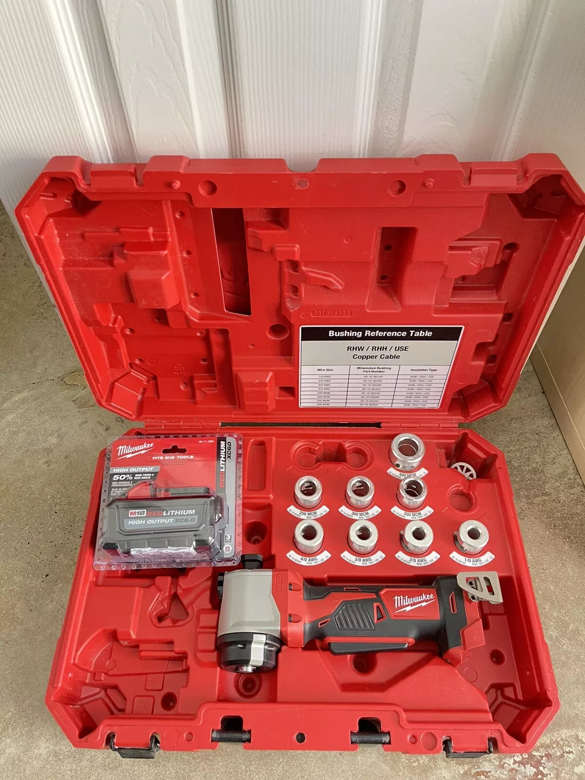 Milwaukee Tool 2935X-21 M18 Cordless Cable Stripper Kit for Cu & Al w/ 6.0 BAT