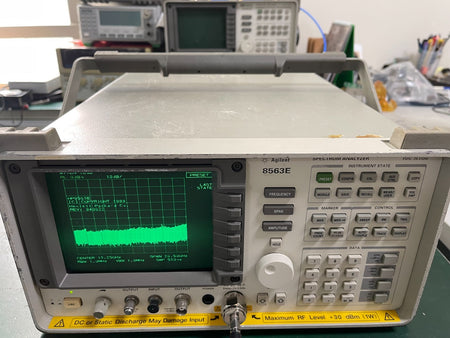 Agilent HP 8563E spectrum analyzer 9KHz to 26.5GHz w/ 85620A_02450 - XG eqpt