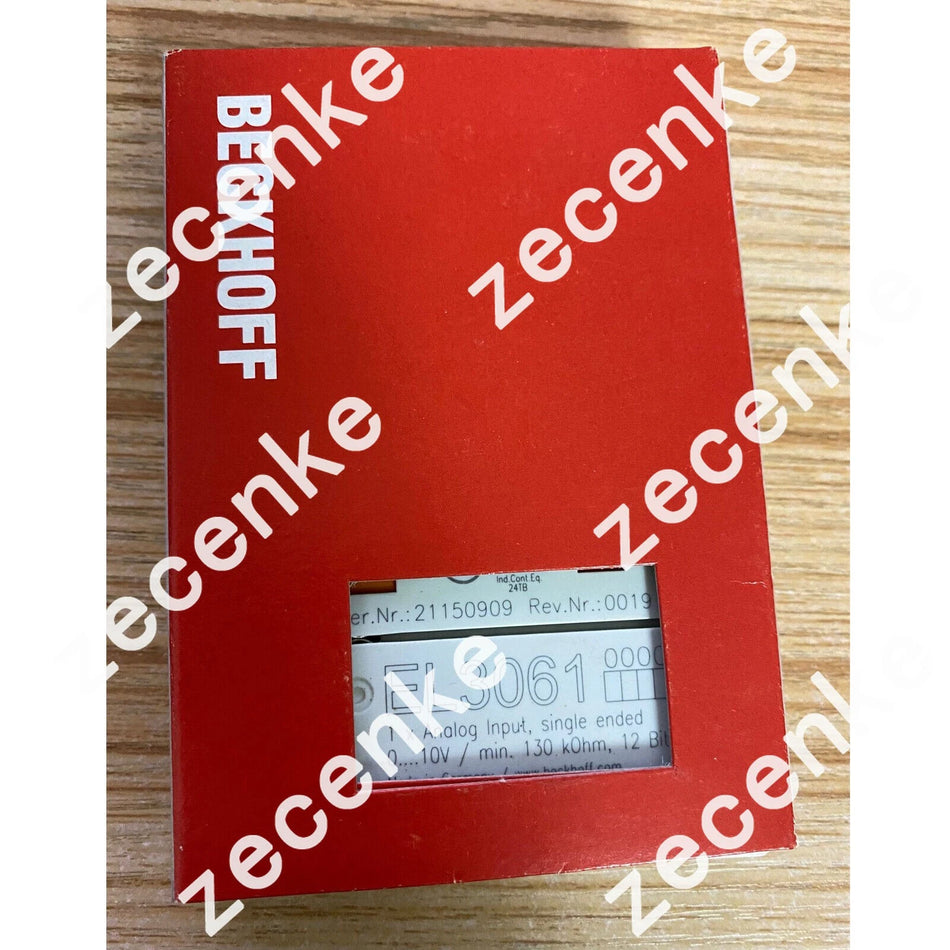 1PC Beckhoff New EL3061 PLC Module – Expedited Shipping, In Box EL3061