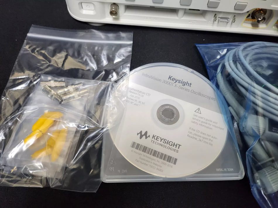 Keysight DSOX3034T Oscilloscope 350 MHz 4CH with Probe N2843A 4ea (1282)