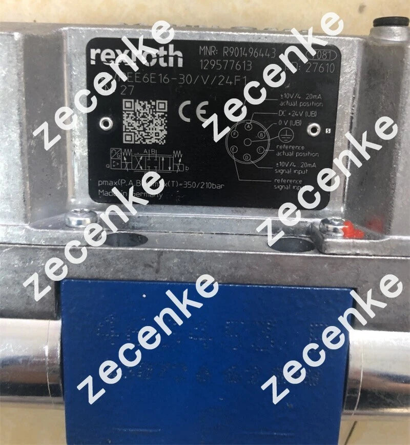 Rexroth R901496443 4WREE6E16-30/V/24F1 Proportional Valve