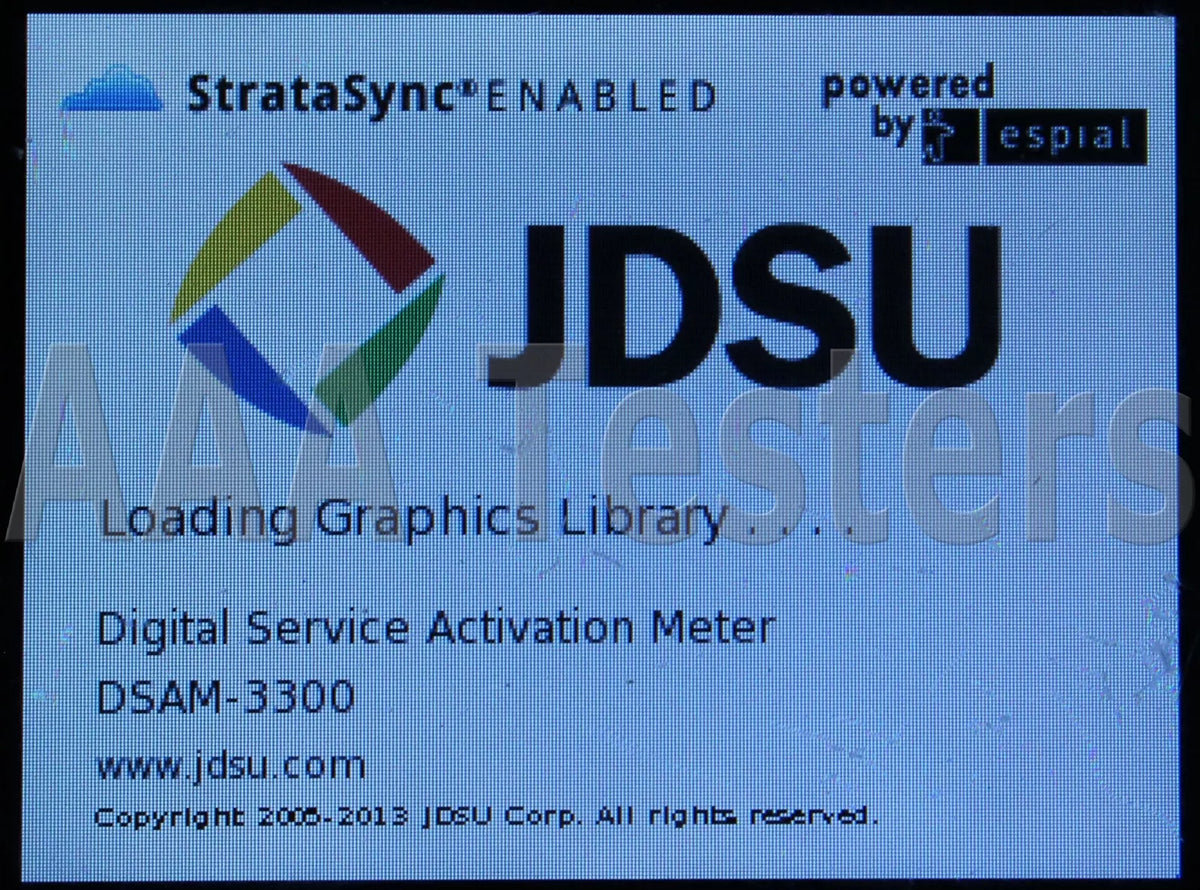 JDSU Viavi DSAM-3300 xt DOCSIS 3.0 CATV Meter 6MHz DSAM3300 Home Certification - XG eqpt