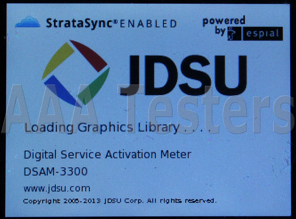 JDSU Viavi DSAM-3300 xt DOCSIS 3.0 CATV Meter 6MHz DSAM3300 Home Certification - XG eqpt