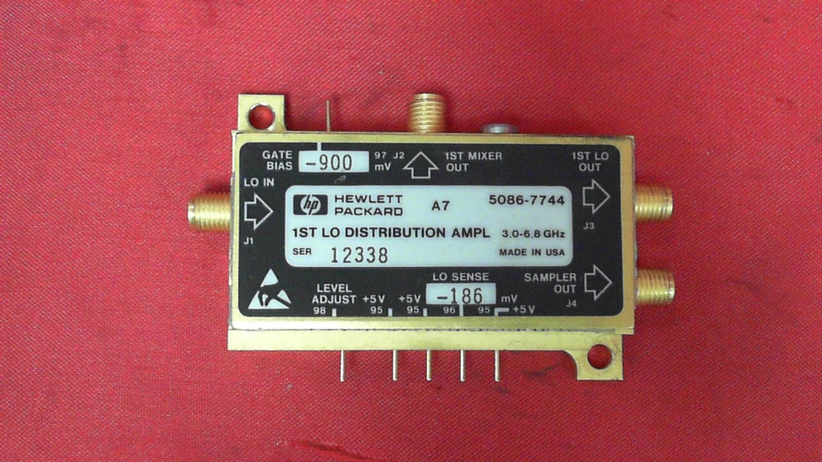 HP Agilent Keysight 5086-7744 LO Distribution Amplifier