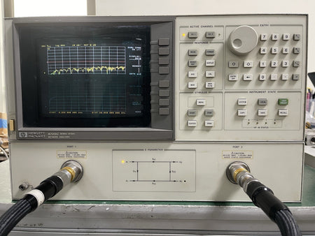 HP Agilent 8720C 50 MHz - 20 GHz Network Analyzer , Opt: 001, 010 _0597 - XG eqpt