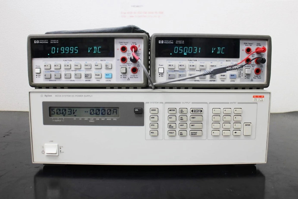 Agilent 6623A 3ch 50V 5A 80W System Power Supply