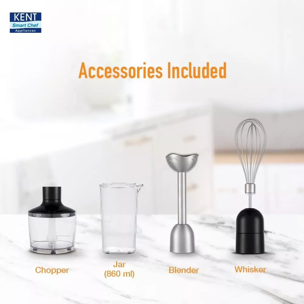 KENT Hand Blender 450W with Turbo & Variable Speed
