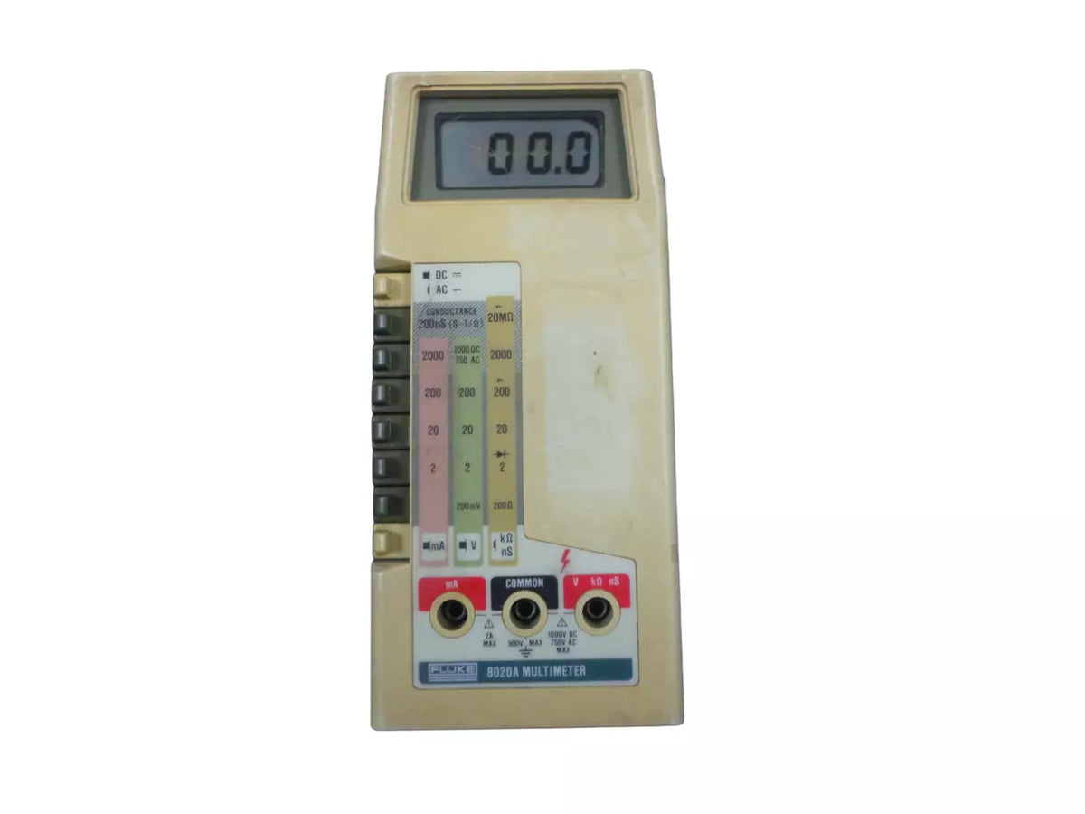 Fluke 8020A Handheld Digital Multimeter - Portable Multifunctional Tool